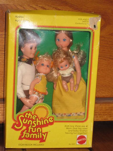 dolls of the 1970s|sunshine family 1970s doll names.